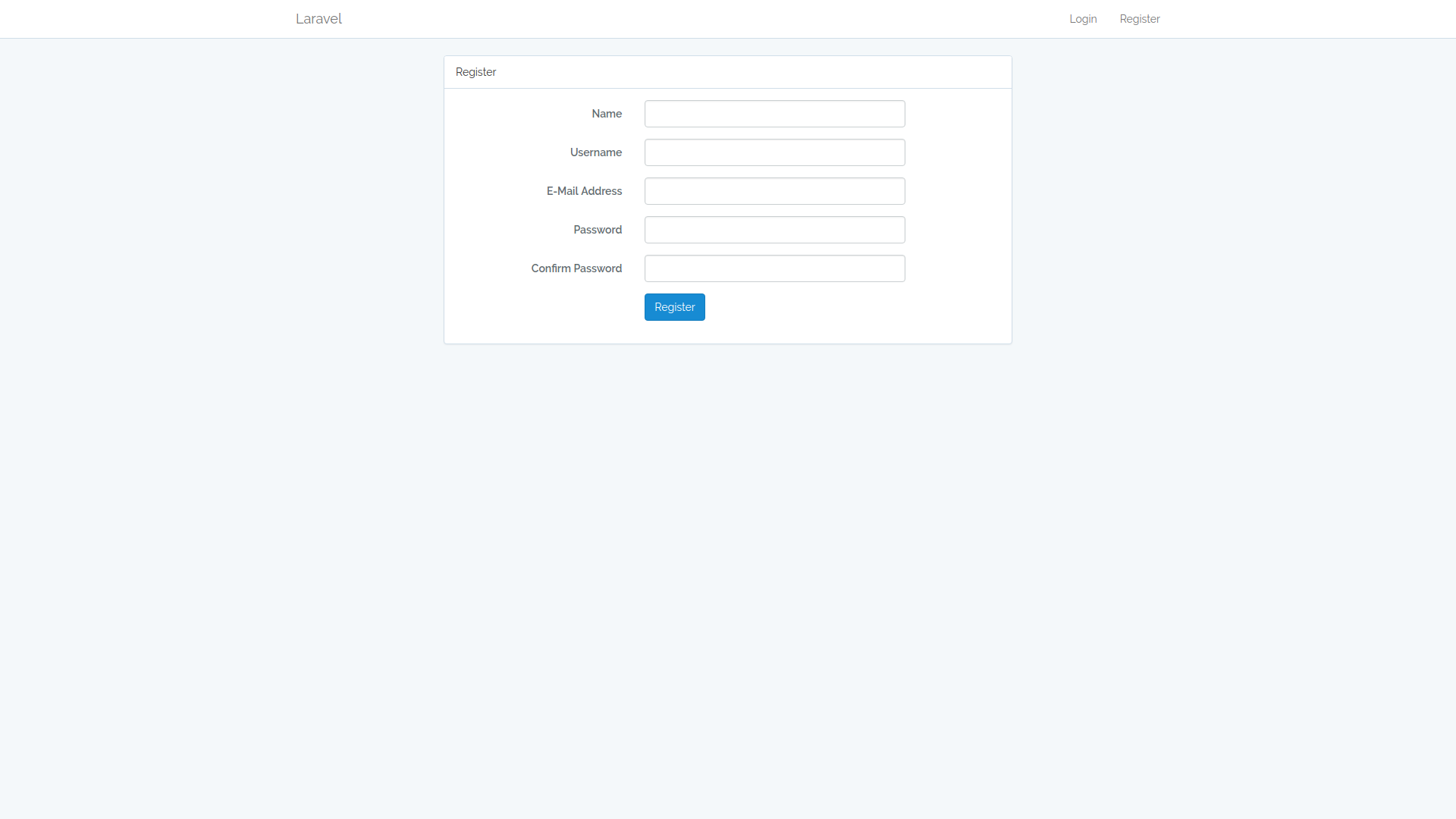 A guide to customize Laravel 5.5 Login, Register.